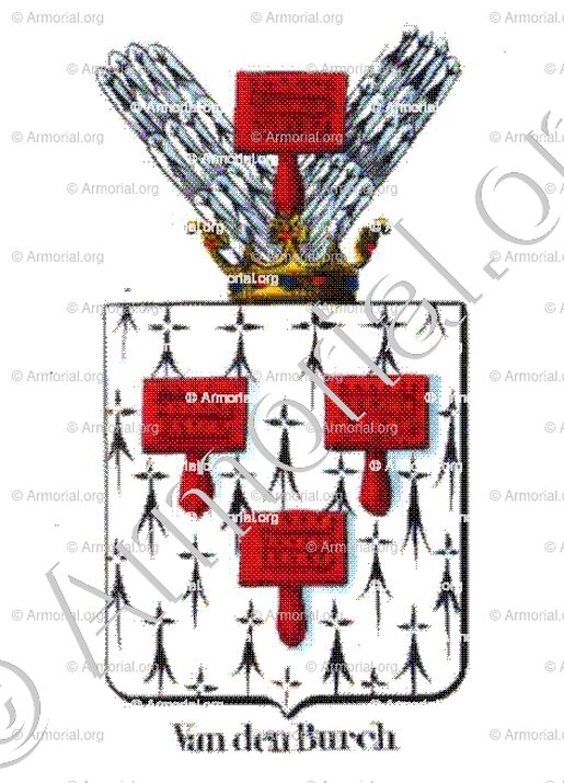 VAN DEN BURCH_Armorial royal des Pays-Bas_Europe