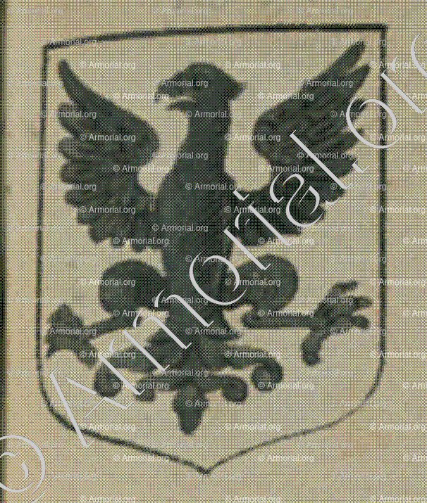 CHATOIR_Blason enregistré sous le règne de Louis XIV_France