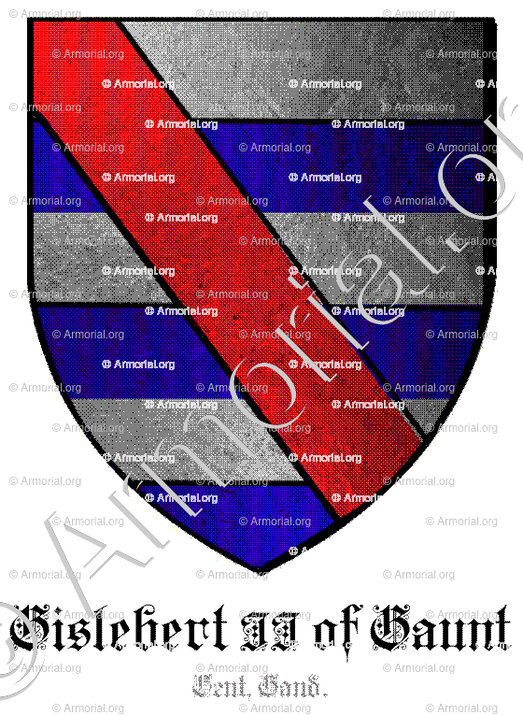 GIislebert II of GAUNT_Gent, Gand._België , England.