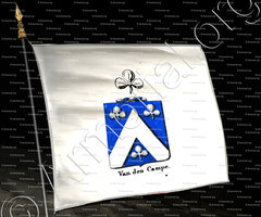 drapeau-VAN DEN CAMPE_Armorial royal des Pays-Bas_Europe