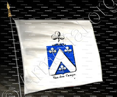 drapeau-VAN DEN CAMPE_Armorial royal des Pays-Bas_Europe