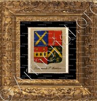 cadre-ancien-or-DESVAUX DE SAINT MAURICE_Noblesse d'Empire._France