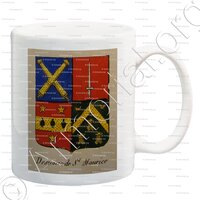 mug-DESVAUX DE SAINT MAURICE_Noblesse d'Empire._France