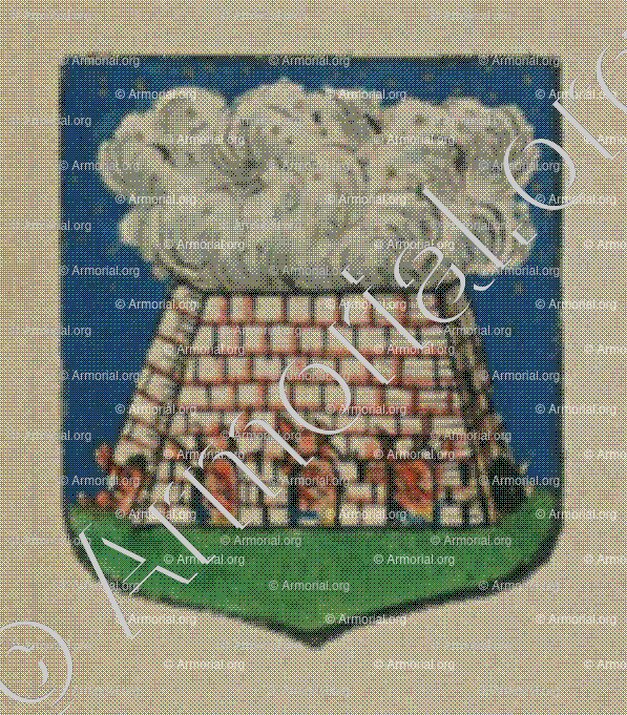 CHAUFFOUR_Blason enregistré sous le règne de Louis XIV_France