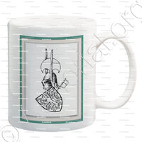 mug-SAARBRÜCKEN Graf JOHANN I._Souveraine, + 1342. (Sarrland)_Deutschland (1)