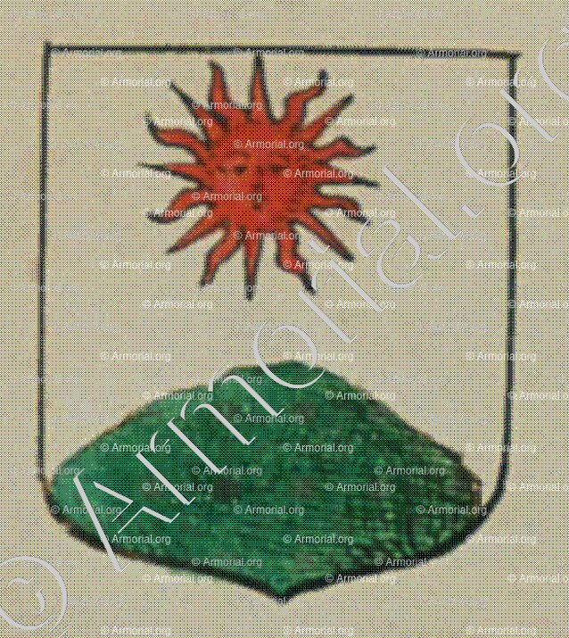 CHAUMONT_Blason enregistré sous le règne de Louis XIV_France