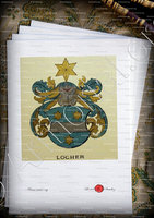 velin-d-Arches-LOCHER_Wappenbuch der Stadt Basel . B.Meyer Knaus 1880_Schweiz 