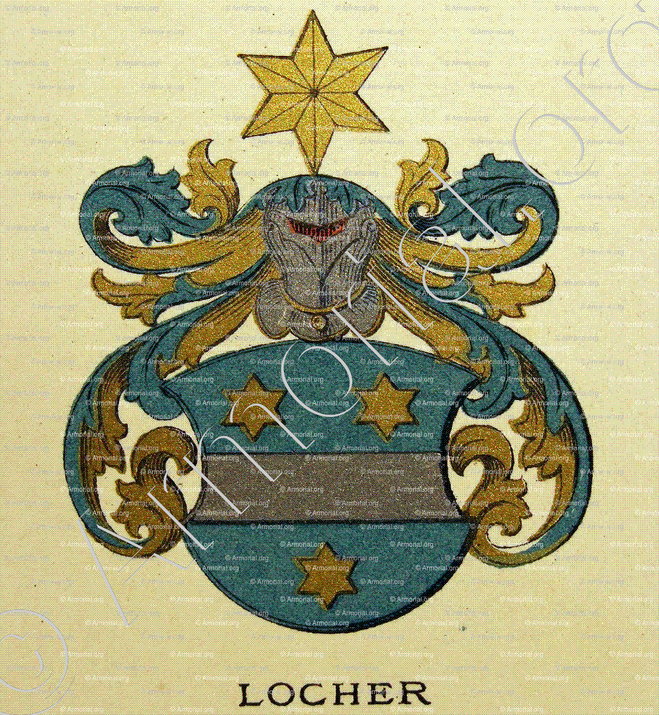LOCHER_Wappenbuch der Stadt Basel . B.Meyer Knaus 1880_Schweiz 