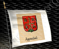 drapeau-APPENTHEL_Livre d'Or du Canton de Fribourg (Freiburg). (Alfred Raemy, 1898)_Schweiz Suisse Svizzera Switz