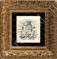 cadre-ancien-or-L'AUBRUSSEL_Ex-libris_France