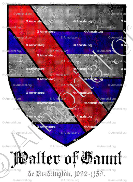 Walter of GAUNT de Bridlington_Bridlington, 1092-1139._England
