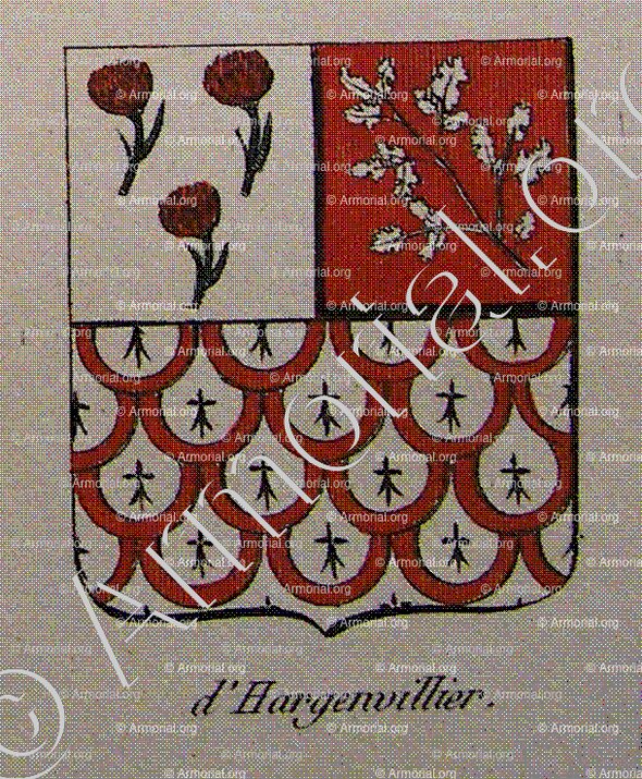D'HARGENVILLIER_Noblesse d'Empire._France