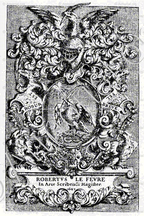 LE FEVRE_1697. Ex-libris_France