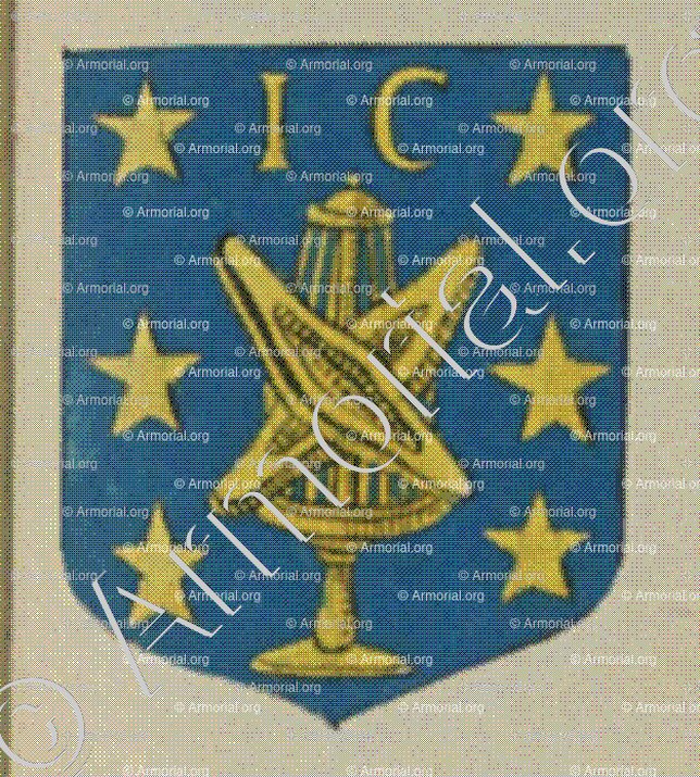 CHEMIN_Blason enregistré sous le règne de Louis XIV_France