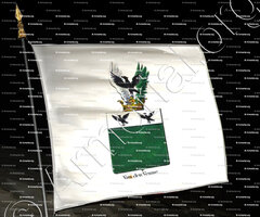 drapeau-VAN DEN VENNE_Armorial royal des Pays-Bas_Europe