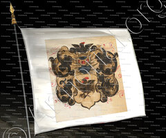 drapeau-Van DEN BRAMEL alias van BRAMELEN_Gelderland_Nederlan