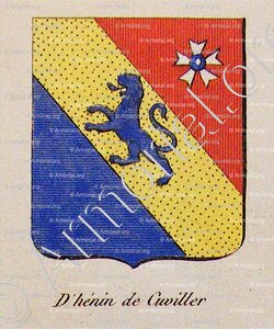 D'HENIN DE CUVILLER