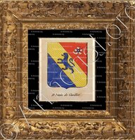 cadre-ancien-or-D'HENIN DE CUVILLER_Noblesse d'Empire._France