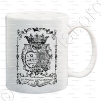 mug-LE GALL de MENORAY_Comte. Ex-libris_France