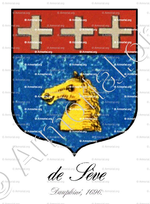 de SEVE veuve de la CROIX de CHEVRIERES