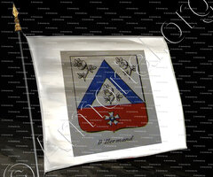 drapeau-D'HERMAND_Noblesse d'Empire._France