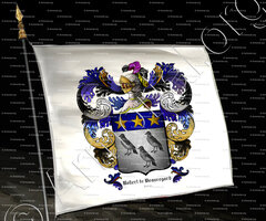 drapeau-ROBERT de BEAUREGARD_Poitou_France ()