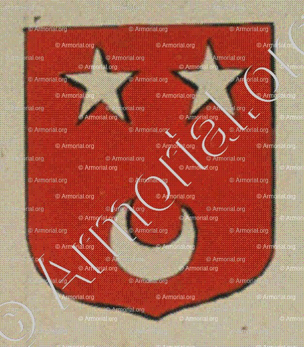 CHEUTZ_Blason enregistré sous le règne de Louis XIV_France