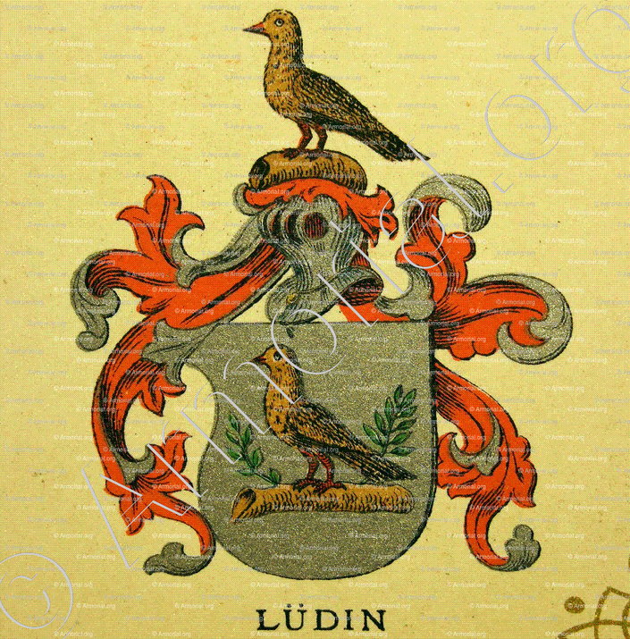 LÜDIN_Wappenbuch der Stadt Basel . B.Meyer Knaus 1880_Schweiz 
