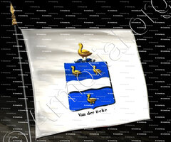 drapeau-VAN DER BEKE_Armorial royal des Pays-Bas_Europe