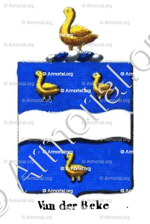 VAN DER BEKE_Armorial royal des Pays-Bas_Europe