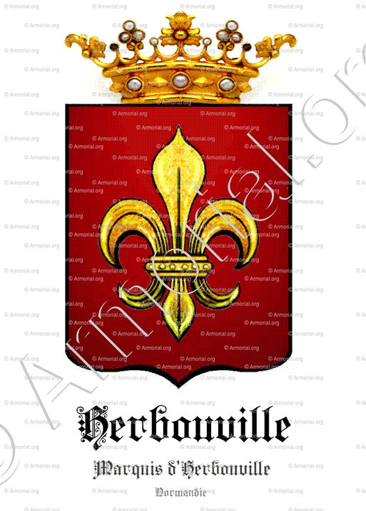 HERBOUVILLE_Marquis d'Herbouville. Normandie._France (1)