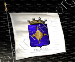 drapeau-ORLANDO_Feudo Rabingallo e barone del ponte di Sciacca 1658. Sicilia._Italia (i)