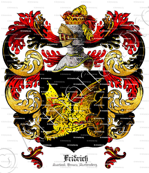FRIDRICH_Saarland, Hessen, Württemberg._Deutschland ()
