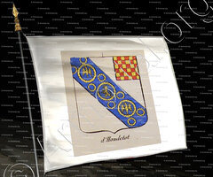 drapeau-D'HOUDETOT_Noblesse d'Empire._France