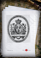 velin-d-Arches-LEGATION FRANCE GÊNES_Ex-libris_France