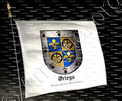 drapeau-ORTEGA_Aragón, Castilla, Extremadura._España