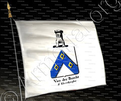 drapeau-VAN DER BORCH D'ELVERDYNGHE_Armorial royal des Pays-Bas_Europe