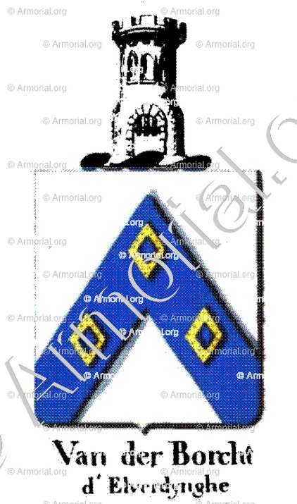 VAN DER BORCH D'ELVERDYNGHE_Armorial royal des Pays-Bas_Europe