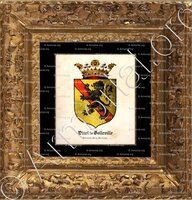 cadre-ancien-or-PINEL DE GOLLEVILLE_Normandie, Paris, Martinique._France Antilles françaises (1)