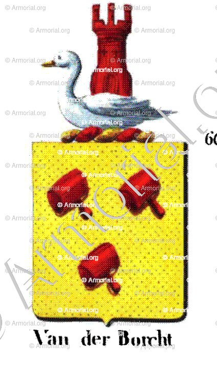 VAN DER BORCHT_Armorial royal des Pays-Bas_Europe