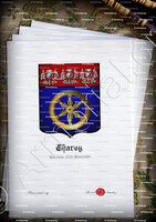velin-d-Arches-CHAROY_Lorraine. 1535 Ancerville._France (blason privé) (2)