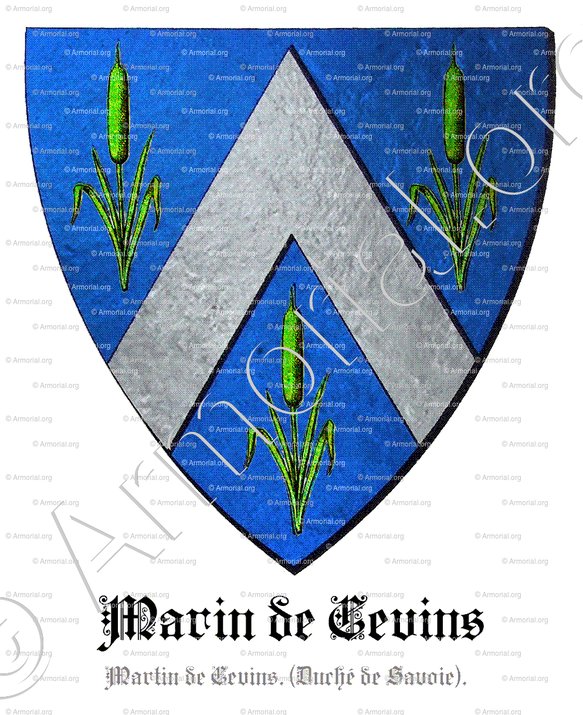 MARIN de CEVINS_Duché de Savoie._France