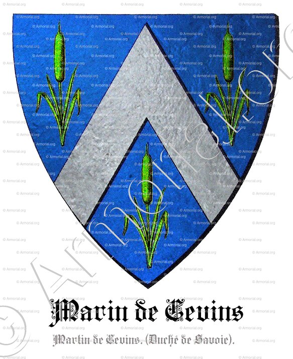 MARIN de CEVINS_Duché de Savoie._France