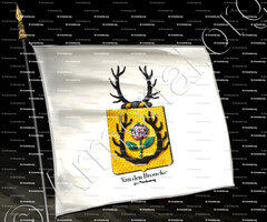 drapeau-VAN DER BROUCKE_Armorial royal des Pays-Bas_Europe