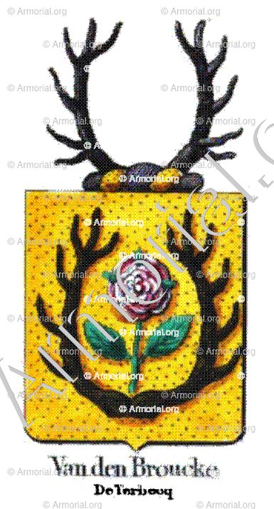 VAN DER BROUCKE_Armorial royal des Pays-Bas_Europe
