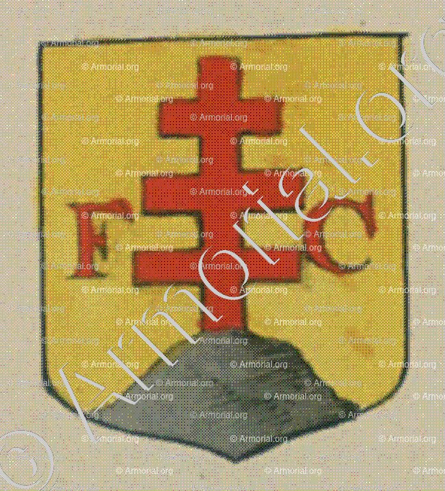 CHRISTIAN_Blason enregistré sous le règne de Louis XIV_France