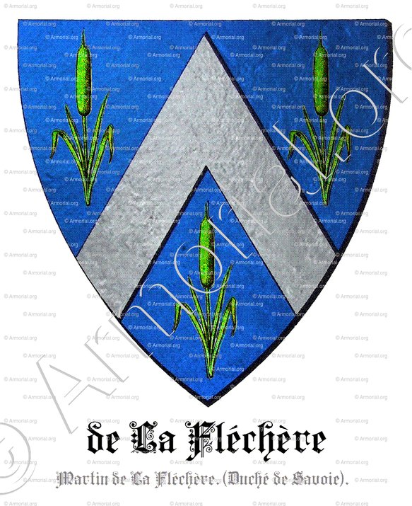 DE LA FLÉCHÈRE_Martn de La Fléchère. (Duché de Savoie)._France