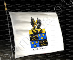 drapeau-VAN DER CLUSEN_Armorial royal des Pays-Bas_Europe