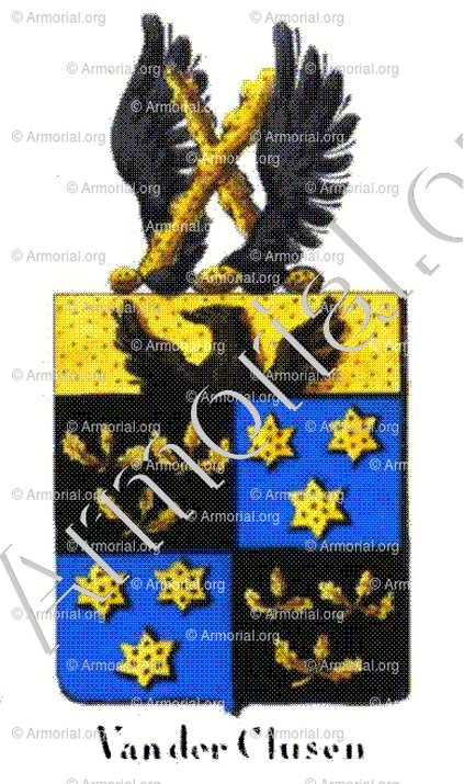 VAN DER CLUSEN_Armorial royal des Pays-Bas_Europe