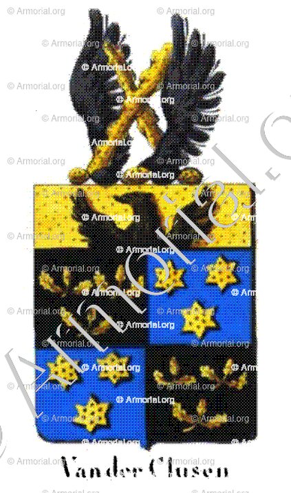 VAN DER CLUSEN_Armorial royal des Pays-Bas_Europe